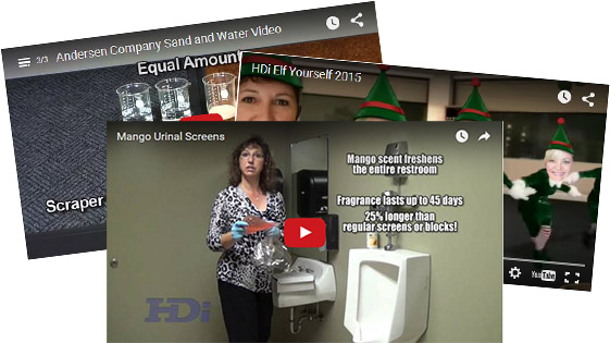 HDi janitorial and maintenance videos