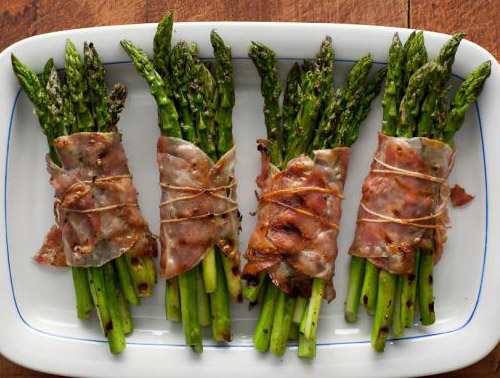 HDi Recipe Bacon Wrapped Asparagus Bundles