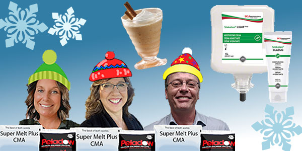 HDi Advantage Newsletter December 2024- Stokolan Skin Cream, How to use ice melt, ice melt, meet the crew and pumpkin pie milkshake