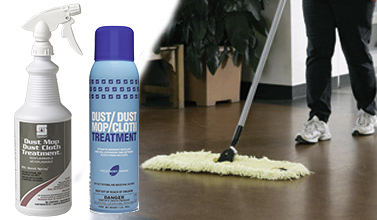 HDi Dust mop dust cloth treatment