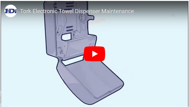 HDi H80 Electronic Towel Dispenser Video