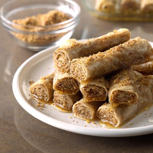 Honey Cinnamon Roll-Ups