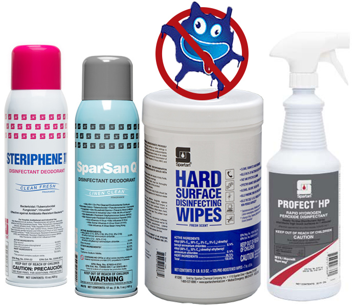 HDi No Germs Here- Disinfectants
