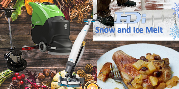 HDi Advantage Newsletter November 2023- IPC Eagle Equipment, Snow and Ice Melt, Q&A Time: Snow and Ice Melt, Pork Chops with Pear Chutney