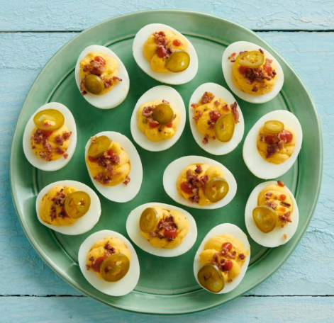 HDi Spicy Sriracha Deviled Eggs