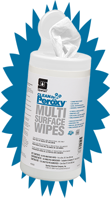 HDi Clean By Peroxy wipes